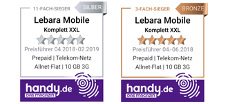  Handy.de-Award-11-fach-Sieger-Lebara-bester-prepaid-Tarif